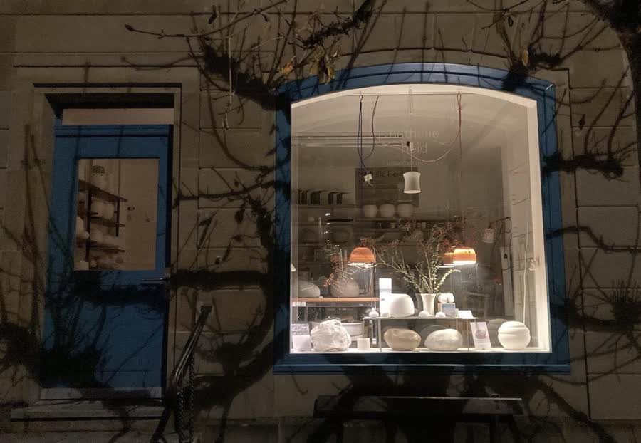 Werkstatt und Laden an der Muesmattstrasse in Bern